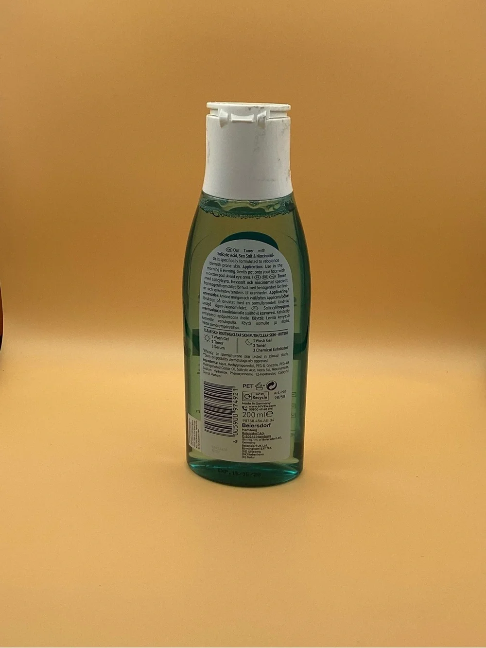 NIVEA Derma Skin Clear Toner — Green